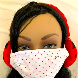 Masks with earmuffs perfect for winter spring